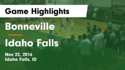 Bonneville  vs Idaho Falls  Game Highlights - Nov 22, 2016