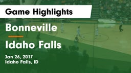 Bonneville  vs Idaho Falls  Game Highlights - Jan 26, 2017