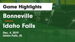 Bonneville  vs Idaho Falls  Game Highlights - Dec. 4, 2019