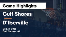 Gulf Shores  vs D'Iberville  Game Highlights - Dec. 2, 2023