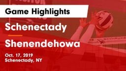 Schenectady  vs Shenendehowa  Game Highlights - Oct. 17, 2019