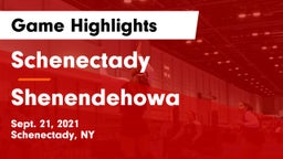 Schenectady  vs Shenendehowa  Game Highlights - Sept. 21, 2021