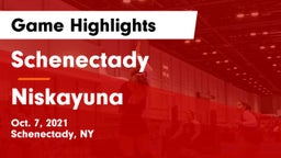 Schenectady  vs Niskayuna  Game Highlights - Oct. 7, 2021