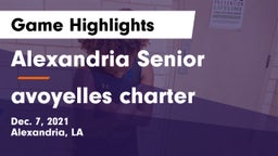 Alexandria Senior  vs avoyelles charter Game Highlights - Dec. 7, 2021