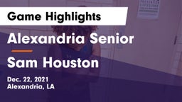 Alexandria Senior  vs Sam Houston  Game Highlights - Dec. 22, 2021