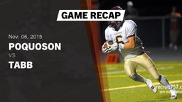 Recap: Poquoson  vs. Tabb  2015