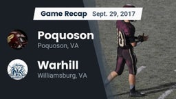 Recap: Poquoson  vs. Warhill  2017