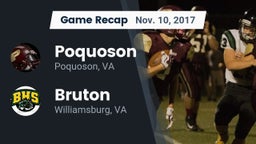 Recap: Poquoson  vs. Bruton  2017