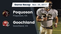 Recap: Poquoson  vs. Goochland  2017
