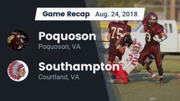 Recap: Poquoson  vs. Southampton  2018