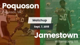 Matchup: Poquoson  vs. Jamestown  2018
