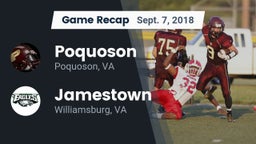 Recap: Poquoson  vs. Jamestown  2018