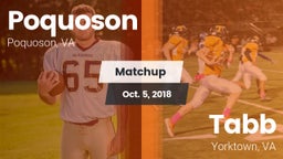 Matchup: Poquoson  vs. Tabb  2018