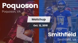 Matchup: Poquoson  vs. Smithfield  2018