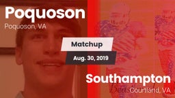 Matchup: Poquoson  vs. Southampton  2019