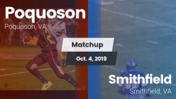 Matchup: Poquoson  vs. Smithfield  2019
