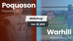 Matchup: Poquoson  vs. Warhill  2019