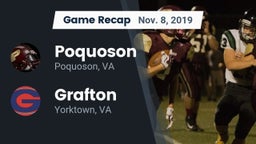 Recap: Poquoson  vs. Grafton  2019
