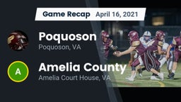 Recap: Poquoson  vs. Amelia County  2021