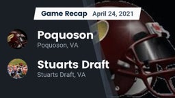 Recap: Poquoson  vs. Stuarts Draft  2021