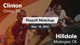 Matchup: Clinton  vs. Hilldale  2016