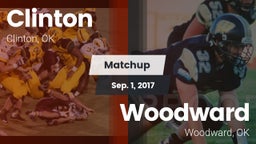 Matchup: Clinton  vs. Woodward  2017