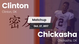 Matchup: Clinton  vs. Chickasha  2017