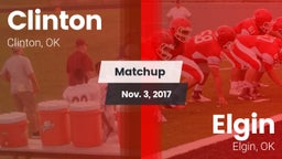 Matchup: Clinton  vs. Elgin  2017