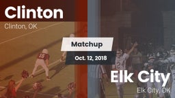 Matchup: Clinton  vs. Elk City  2018
