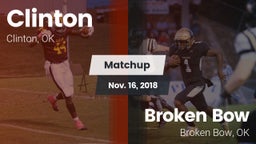 Matchup: Clinton  vs. Broken Bow  2018