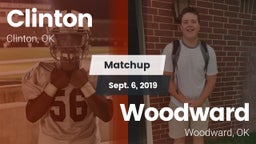 Matchup: Clinton  vs. Woodward  2019