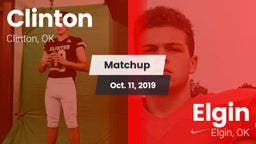 Matchup: Clinton  vs. Elgin  2019