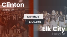 Matchup: Clinton  vs. Elk City  2019