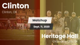 Matchup: Clinton  vs. Heritage Hall  2020