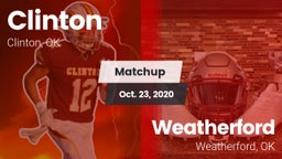 Matchup: Clinton  vs. Weatherford  2020