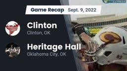 Recap: Clinton  vs. Heritage Hall  2022