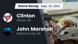 Recap: Clinton  vs. John Marshall  2022