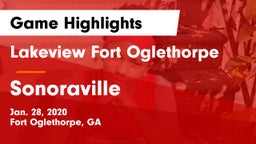 Lakeview Fort Oglethorpe  vs Sonoraville  Game Highlights - Jan. 28, 2020