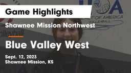 Shawnee Mission Northwest  vs Blue Valley West  Game Highlights - Sept. 12, 2023