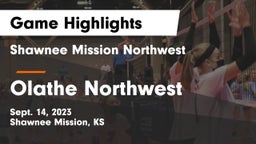 Shawnee Mission Northwest  vs Olathe Northwest  Game Highlights - Sept. 14, 2023