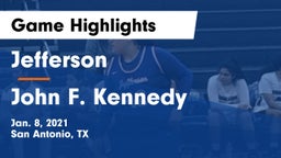Jefferson  vs John F. Kennedy Game Highlights - Jan. 8, 2021