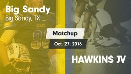 Matchup: Big Sandy High vs. HAWKINS JV 2016
