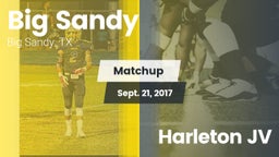 Matchup: Big Sandy High vs. Harleton JV 2017