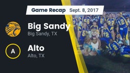 Recap: Big Sandy  vs. Alto  2017