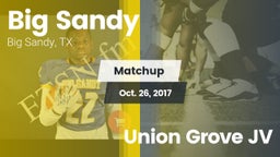 Matchup: Big Sandy High vs. Union Grove JV 2017