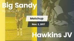 Matchup: Big Sandy High vs. Hawkins JV 2017