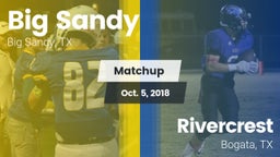 Matchup: Big Sandy High vs. Rivercrest  2018