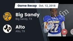 Recap: Big Sandy  vs. Alto  2018