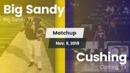 Matchup: Big Sandy High vs. Cushing  2018
