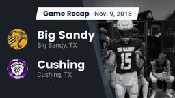Recap: Big Sandy  vs. Cushing  2018